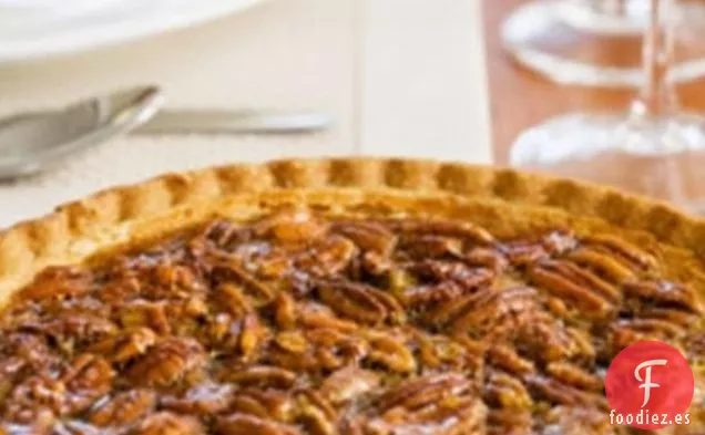 Pastel de Nueces de Chocolate Negro