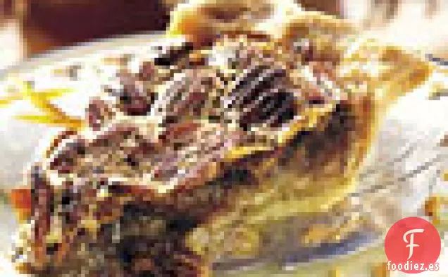 Pastel de Nuez de Naranja Bourbon con Crema de Bourbon