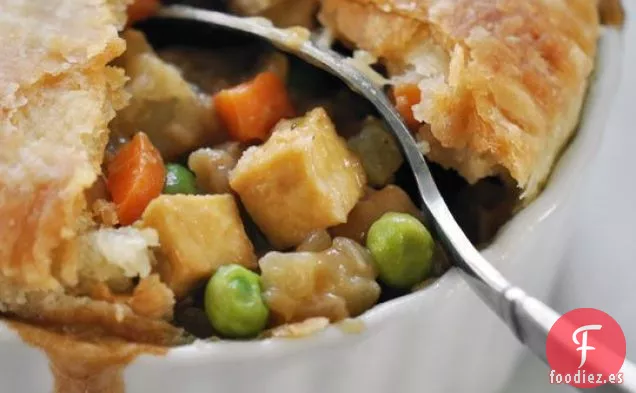 Pastel Vegano de Tofu y Verduras
