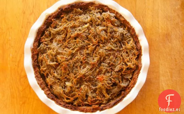 Pastel de Verduras Asadas Con Costra de Patata