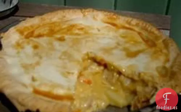 Pastel de Pollo con Queso