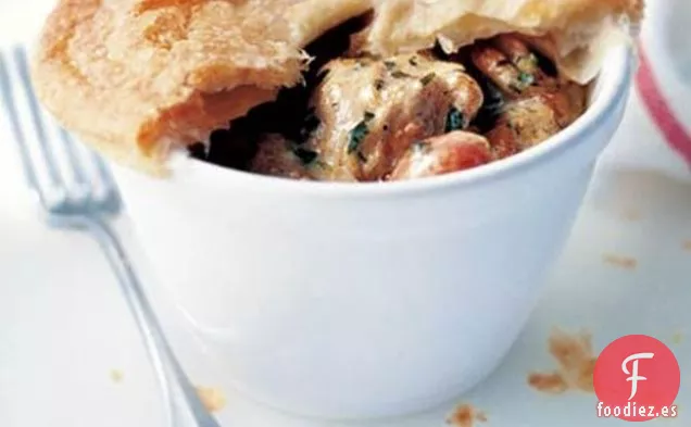 Tartas de Pollo, Chalota y Estragón