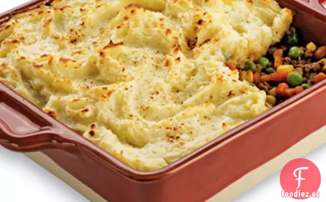 Calentar Y Comer Pastel De Pastor