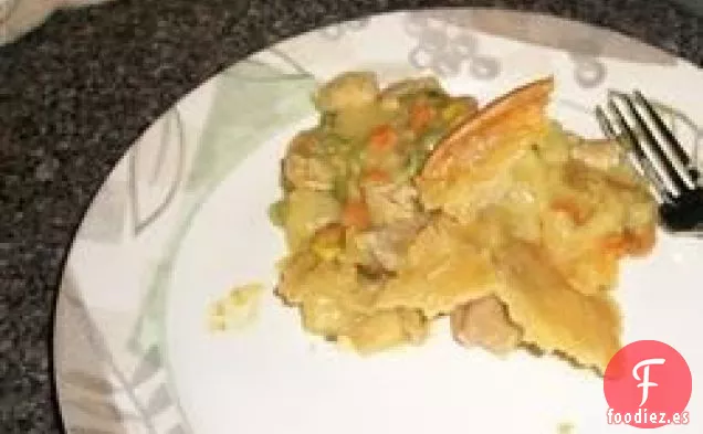 Tartas de Pollo con Hojaldre