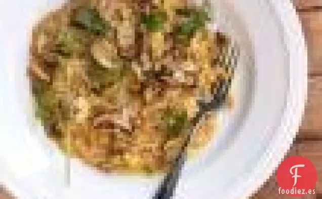 Ensalada Balsámica De Portabella Con Queso De Cabra