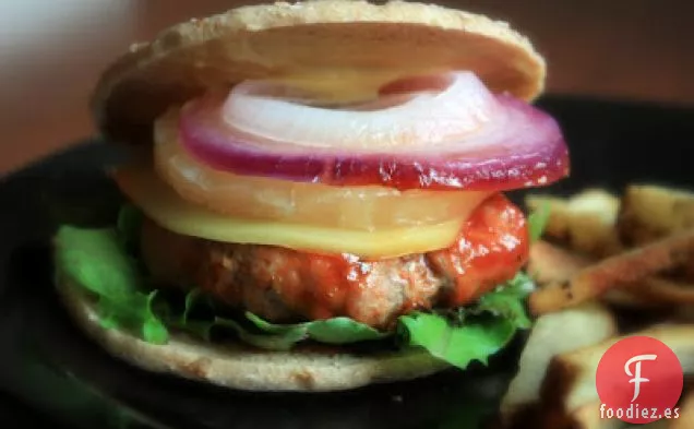 Hamburguesas de Piña a la Barbacoa