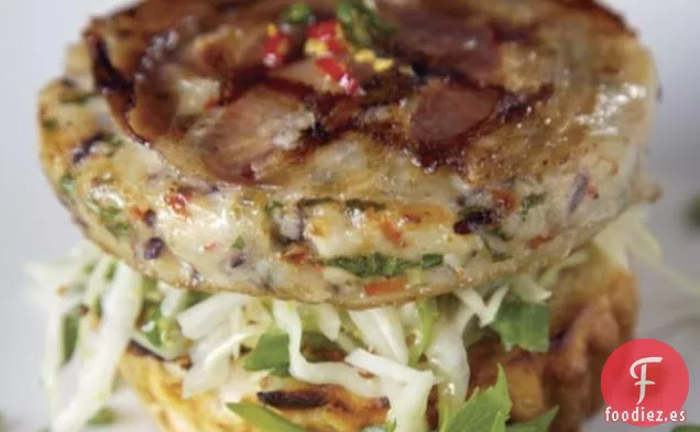 Receta de Hamburguesa Luau