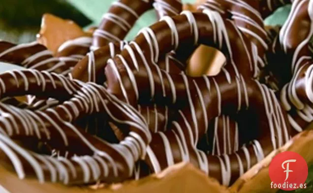 Pretzels de Chocolate con Cascabeles