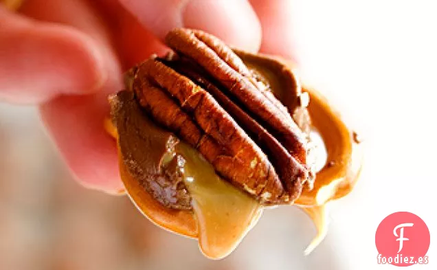Tortugas de Pretzel Rolo