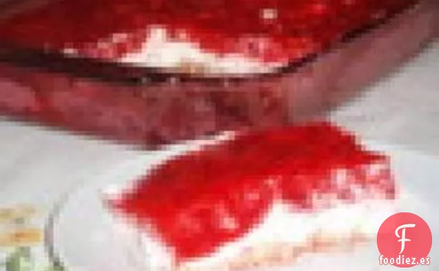 Hermoso Postre de Pretzel de Fresa