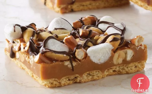 Barras Crujientes de Caramelo