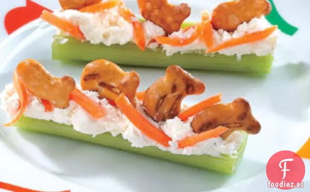 Barcos con Queso Apio