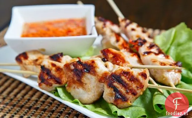 Pollo a la Hierba de Limón a la Parrilla