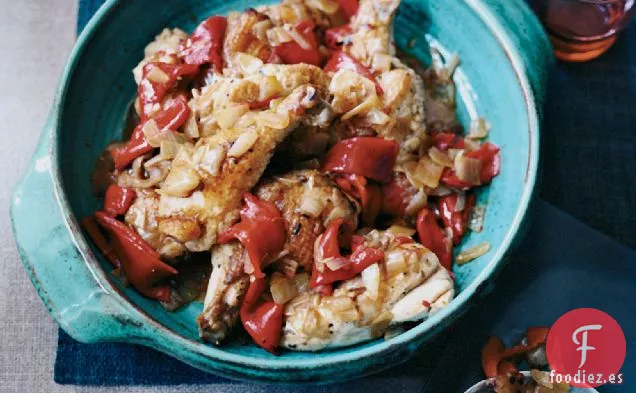 Pollo con Piquillos