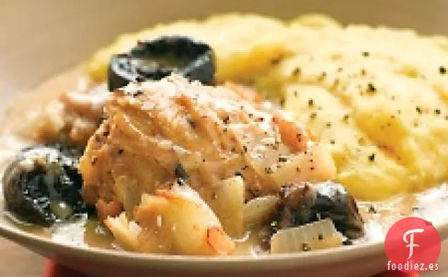 Pollo Estofado Con Ciruelas Secas