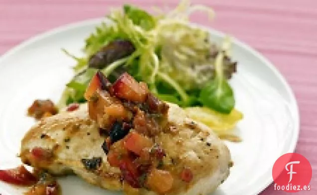 Pollo Con Chutney De Ciruela