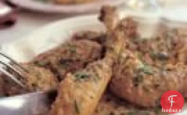 Pollo Salteado En Riesling