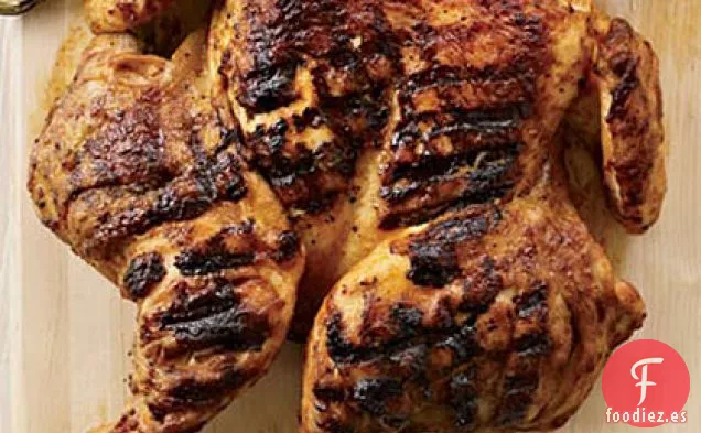 Pollo al Curry Rojo a la Parrilla