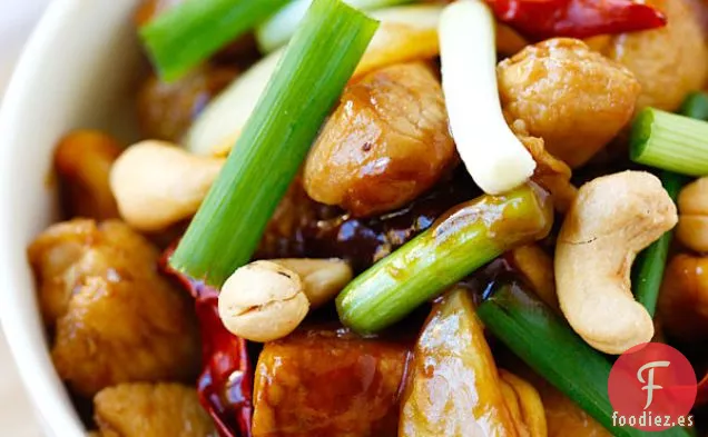 Receta De Pollo Picante Con Anacardos