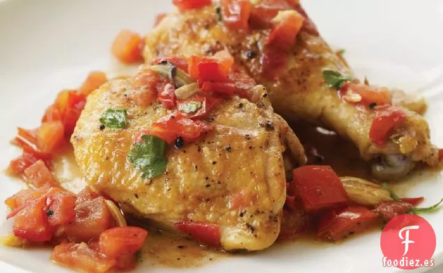 Pollo en Salsa de Vinagre