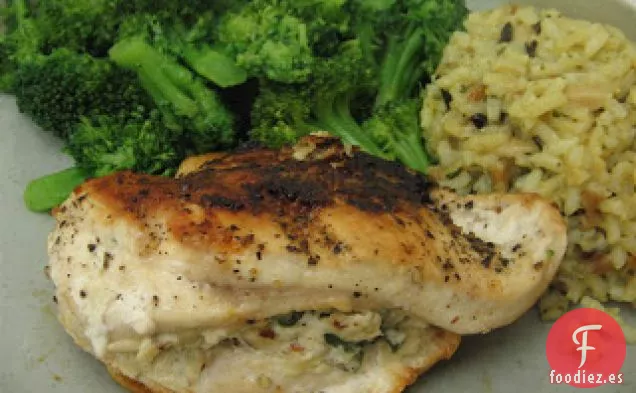 Pollo Relleno de Almendras