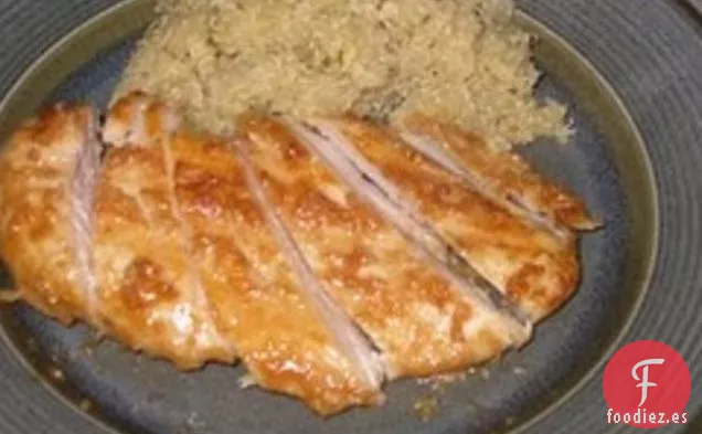 Pollo Glaseado con Miso