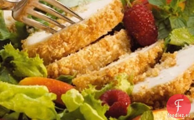 Pechuga de Pollo Con Costra de Caramelo