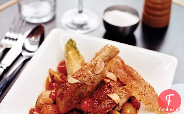 Pollo Vasco con Pimientos Dulces y Tomates