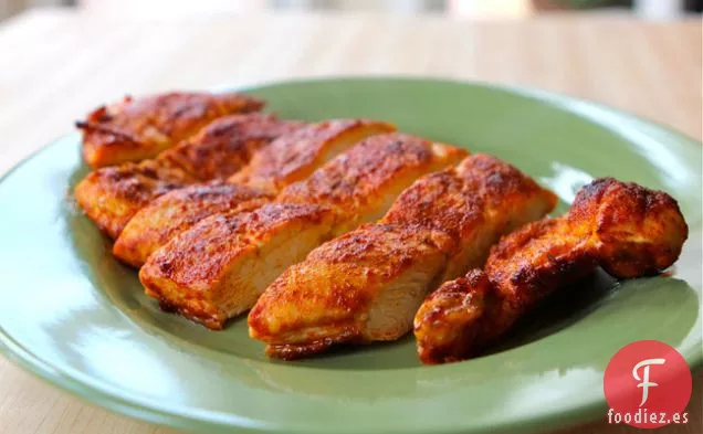 Pollo Ahumado con Pimentón