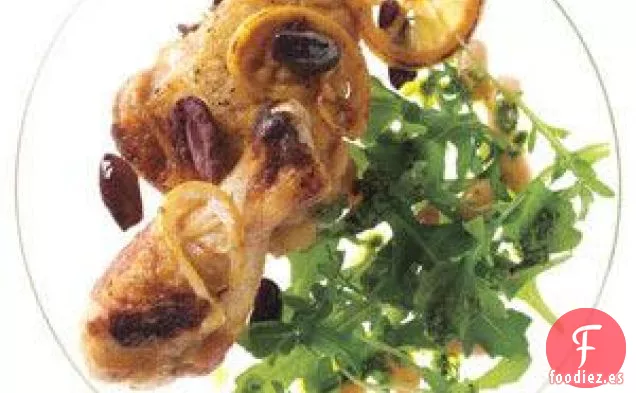 Pollo Con Limones Y Aceitunas