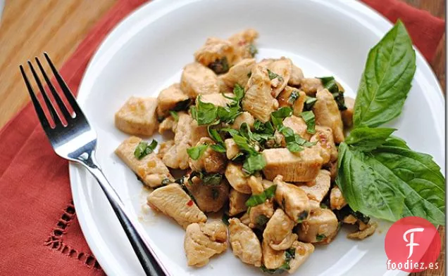 Pollo con Albahaca Picante