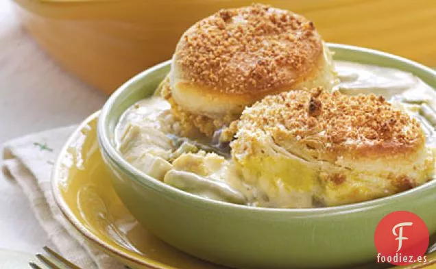 Pollo Crujiente con Galletas