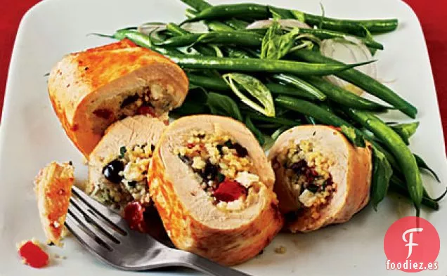 Pollo Relleno de Cuscús