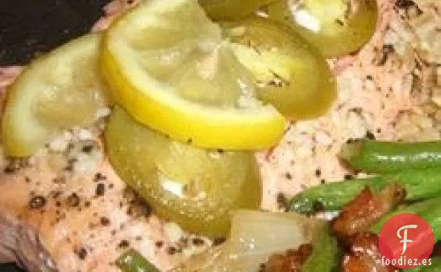 Pescado en Papel de aluminio
