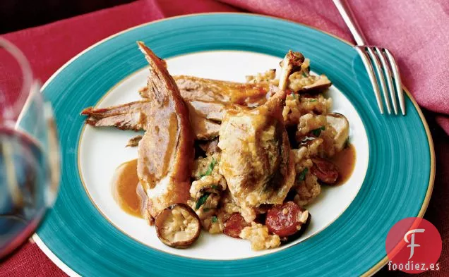 Pato Asado con Salsa Cítrica