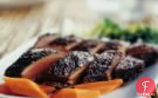 Pechugas de Pato ahumadas con té