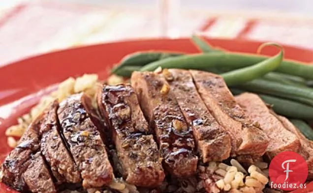 Pechuga de Pato a la Brasa con Salsa de Oporto Rubí