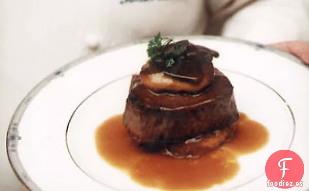 Filetes De Ternera Con Foie Gras Y Trufas
