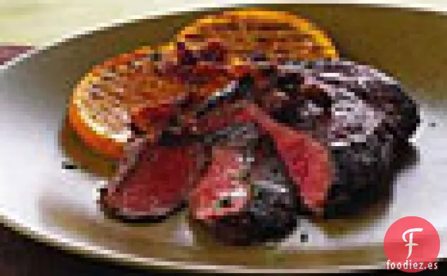 Paillards de Pato a la parrilla