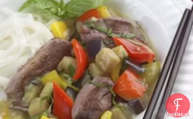 Curry Verde Tailandés Con Pato