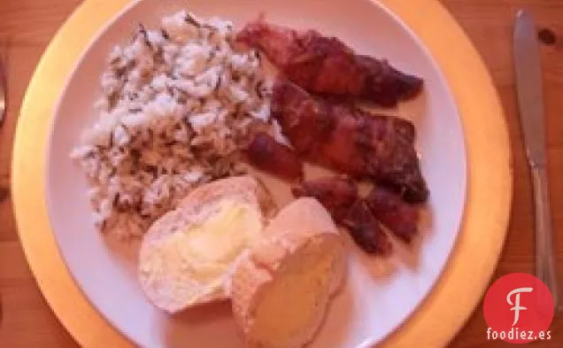 Pechugas de Pato Envueltas En Tocino