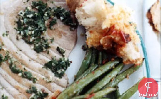 Filetes De Atún Con Salsa De Menta