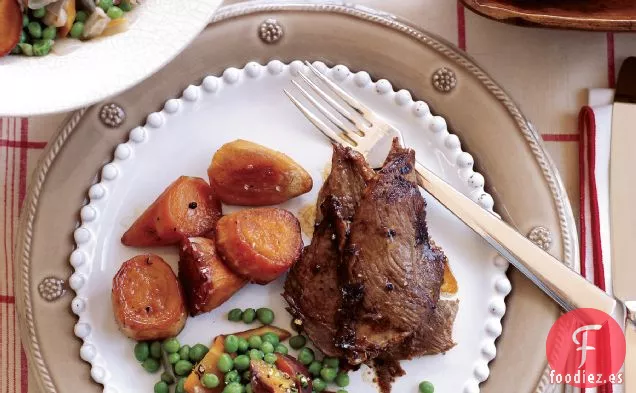 Ganso Asado con Piel Crujiente