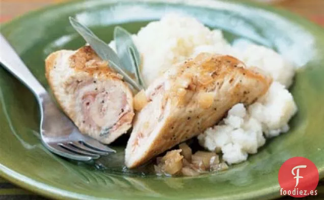 Chuletas de Pavo con Jamón