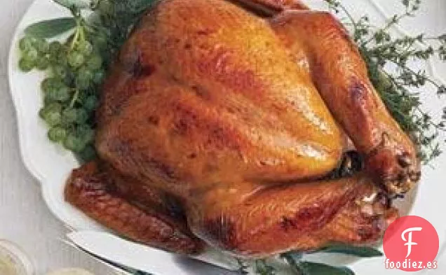 Pavo glaseado con sidra