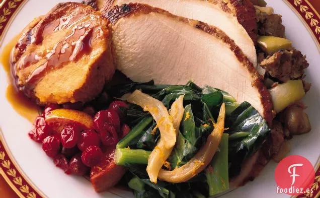 Pavo Frotado con Especias