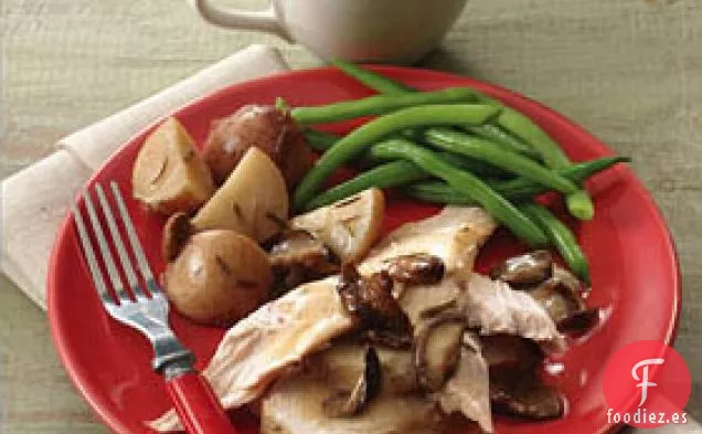 Pavo de Setas Silvestres y Romero