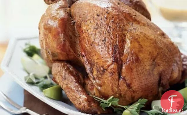 Pavo Asado a la Manzana con Salsa de Sidra