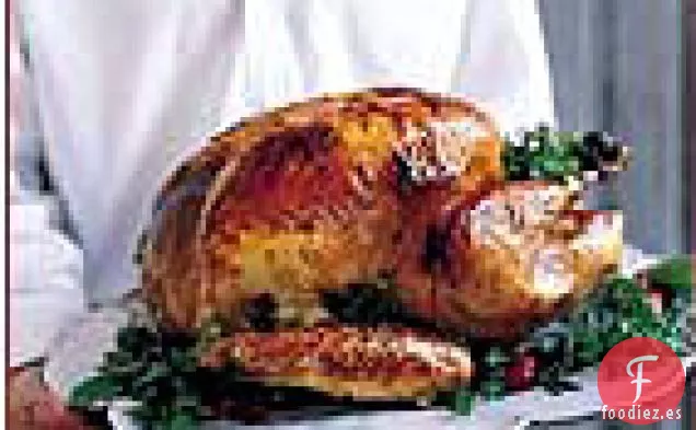 Pavo Asado con Salsa de Sidra y Tocino