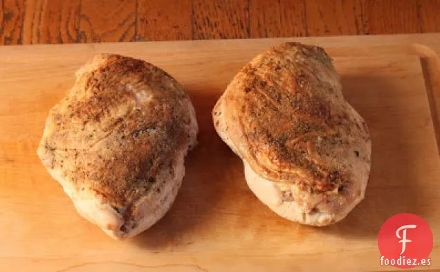 Pavo Asado, En Trozos
